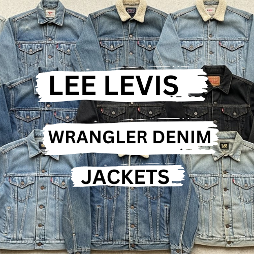 LEE LEVIS WRANGLER DENIM JACKET